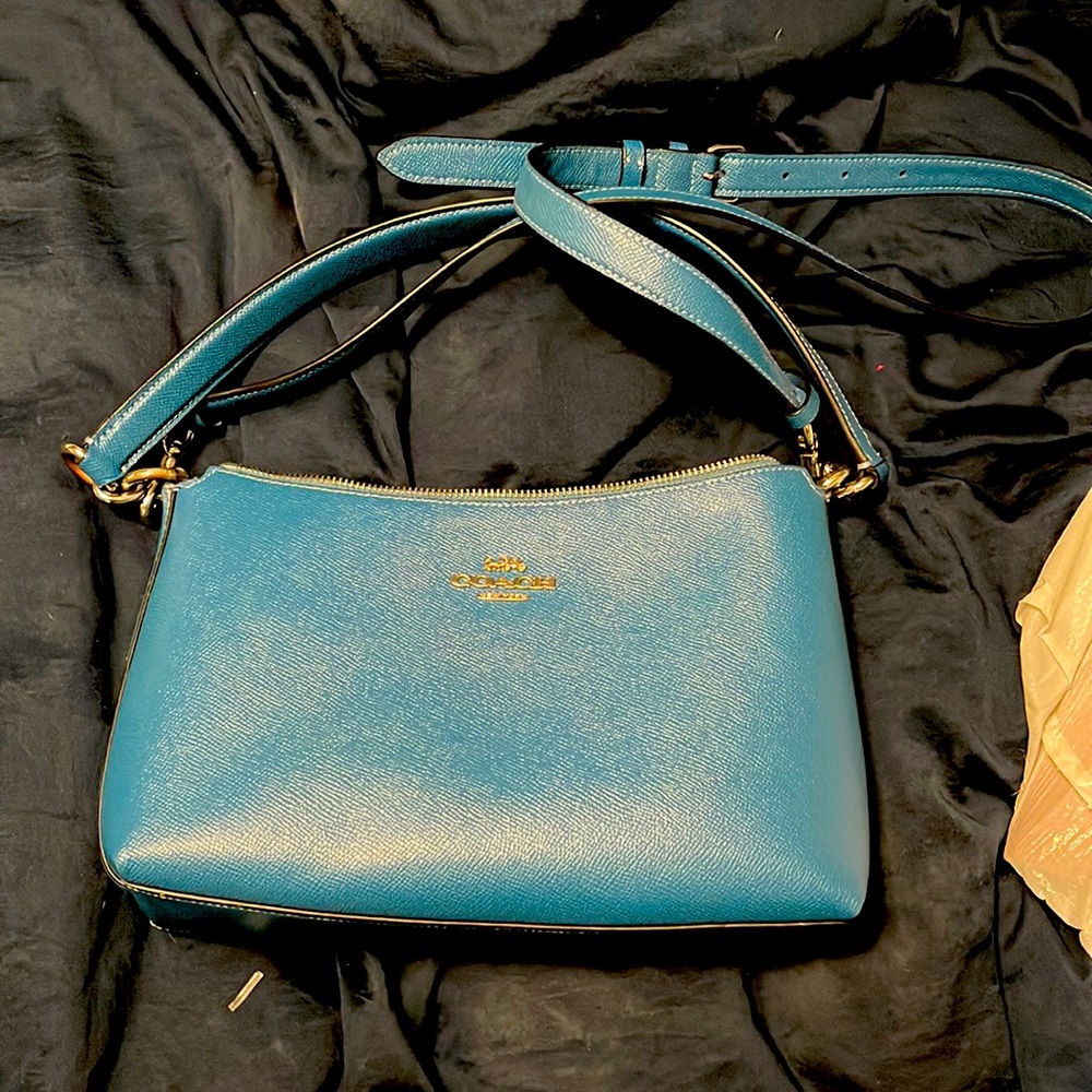 Used Teal Coach Bag
